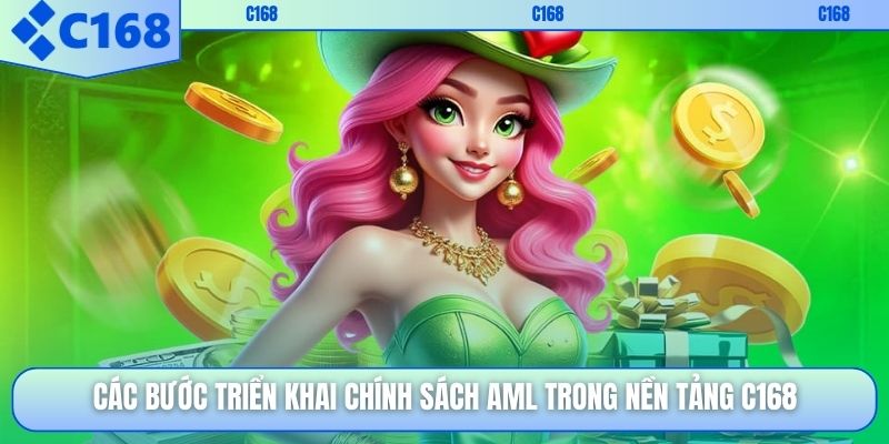 Các bước triển khai chính sách AML trong nền tảng C168